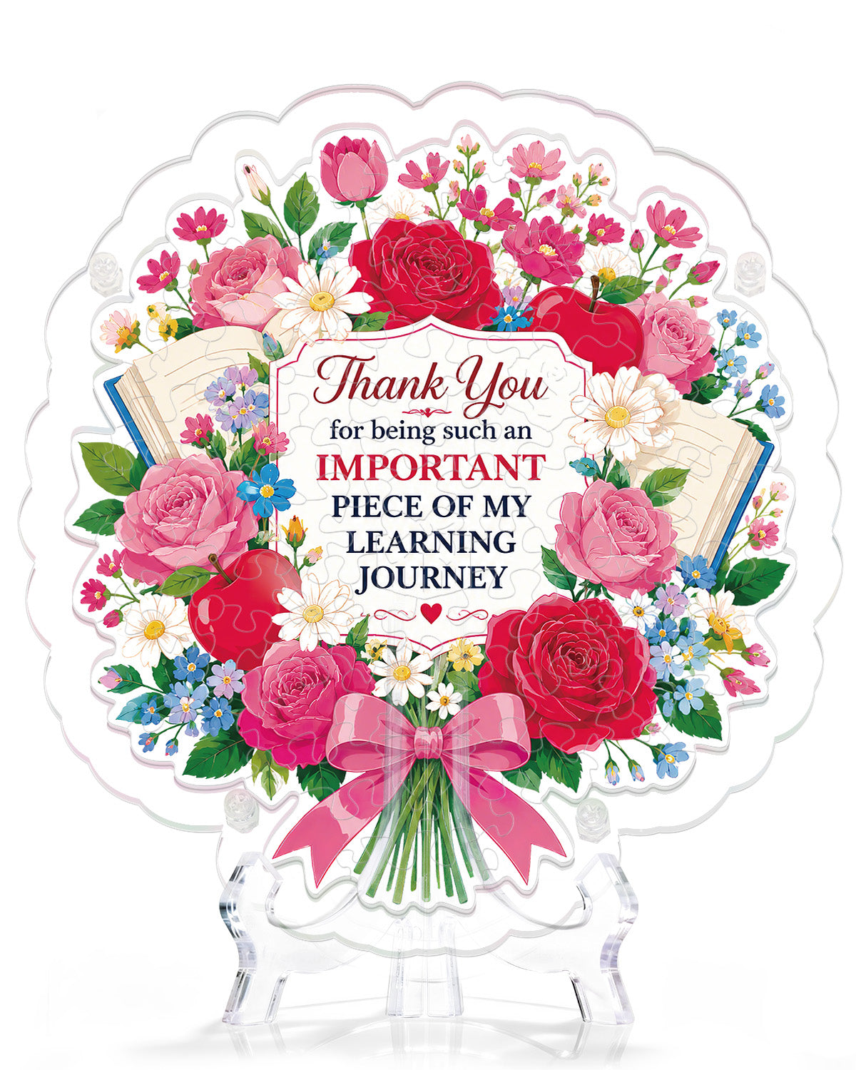 Acrylic Tabletop Suncatcher‑ Thank You Teacher