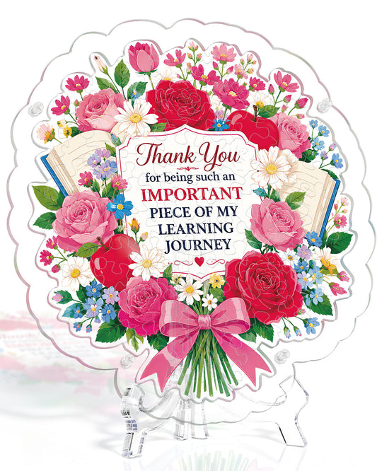 Acrylic Tabletop Suncatcher‑ Thank You Teacher
