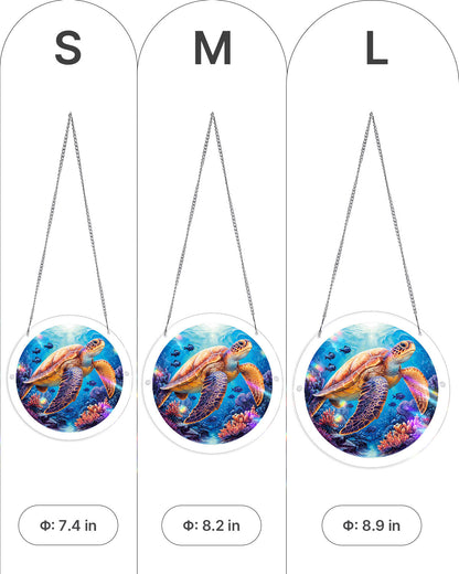 Starsea Schildkr?ten Lichtf?nger-Acryl Fensterkunst