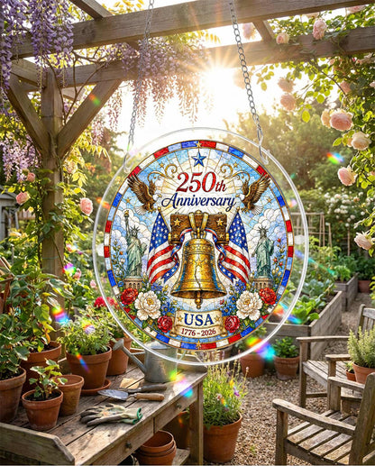 Acrylic Jigsaw Puzzle Suncatcher - Liberty Bell