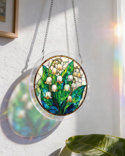 Geheimer Liliental-Licht-Sonnenf?nger ¨C Acryl-Fensterkunst