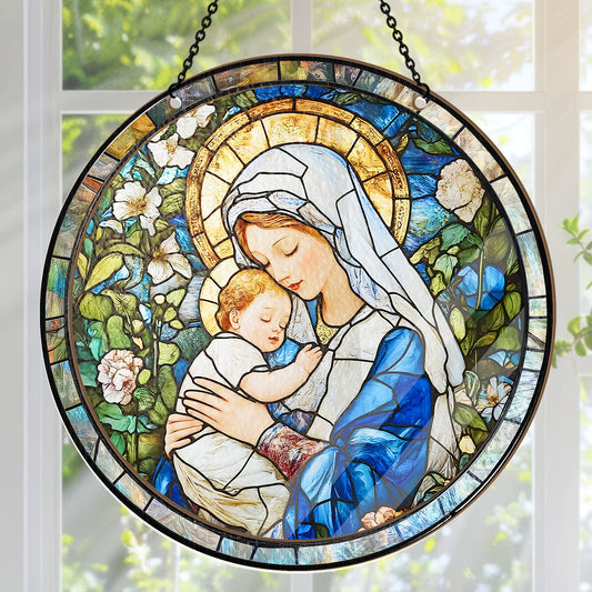 Virgin Mary -  Window Hanging Suncatcher