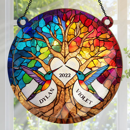 Halo Of Harmony - Personalized Window Hanging Suncatcher
