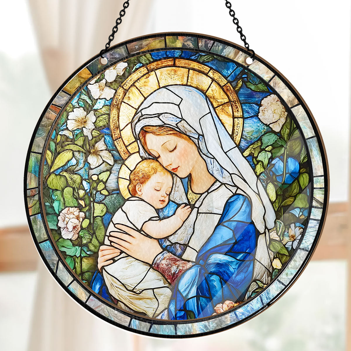 Virgin Mary -  Window Hanging Suncatcher