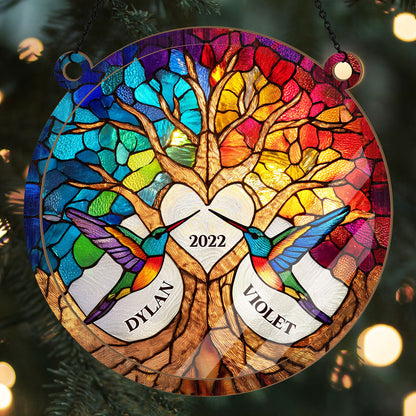 Halo Of Harmony - Personalized Window Hanging Suncatcher