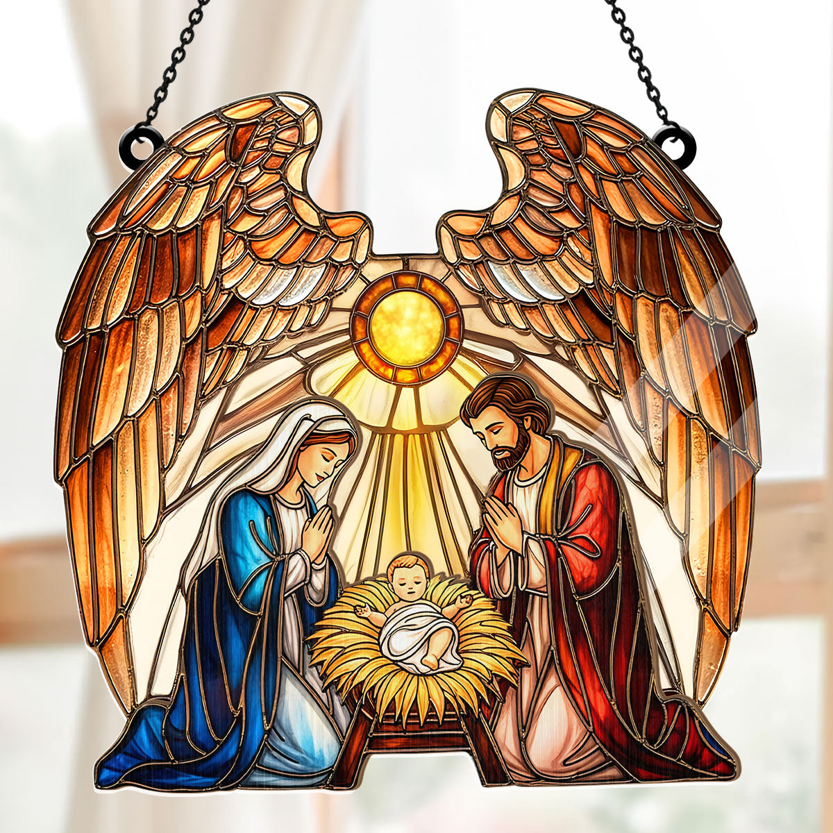 Holy Family -  Window Hanging Suncatcher
